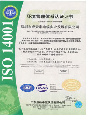 环境管理体系认证
